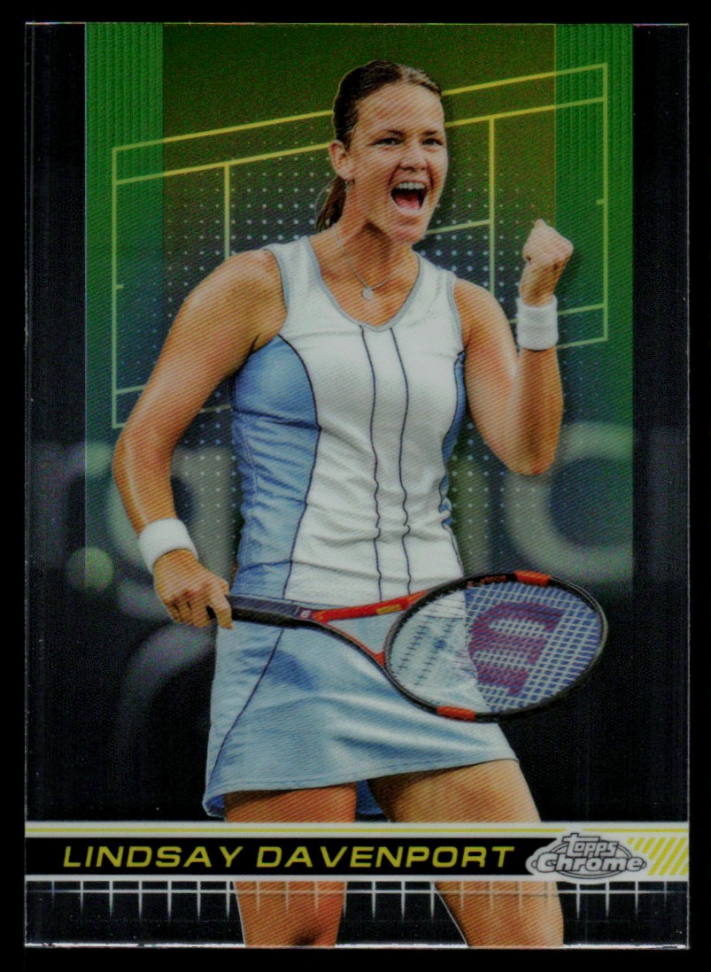 2024 Topps Chrome Tennis Base Lindsay Davenport #186 on Kronozio