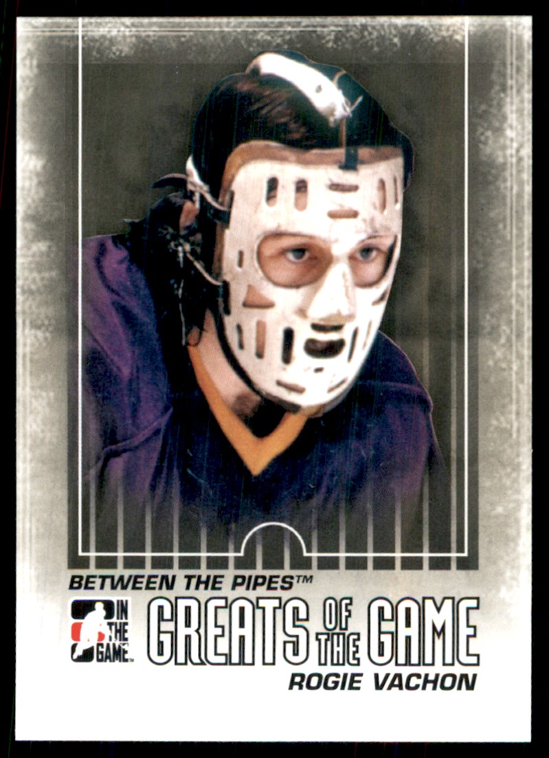 2009-10 Between The Pipes Rogie Vachon #135 card front image
