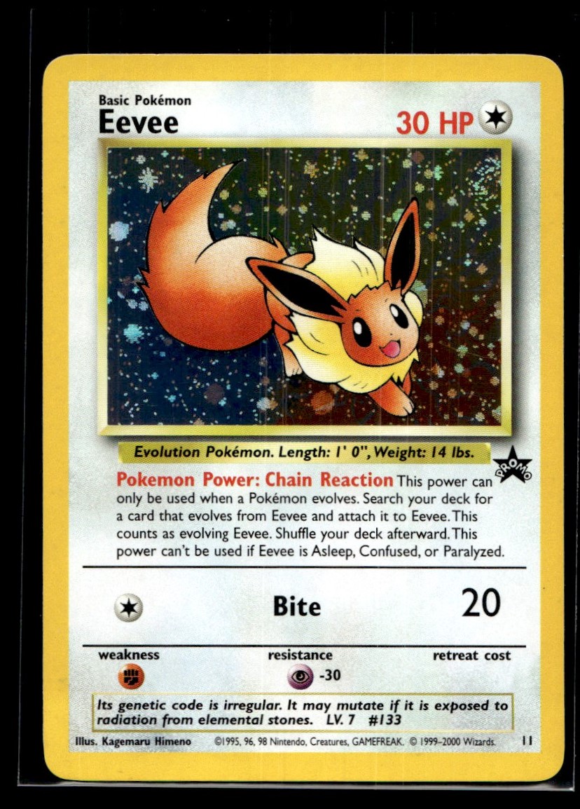 eevee pokemon card 1995 Pokemon - Eevee (55) - Team Rocket main image 0