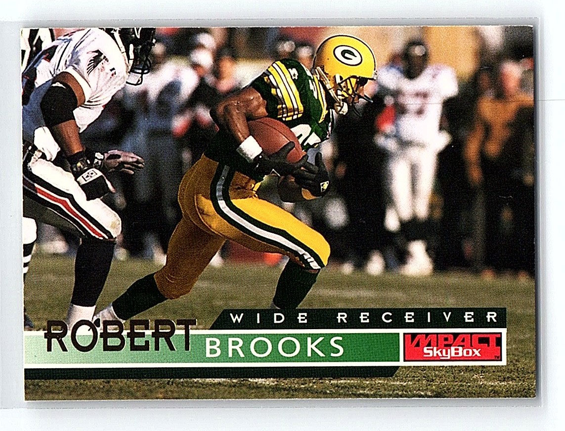 1995 Skybox Impact Robert Brooks Green Bay Packers #52 | eBay