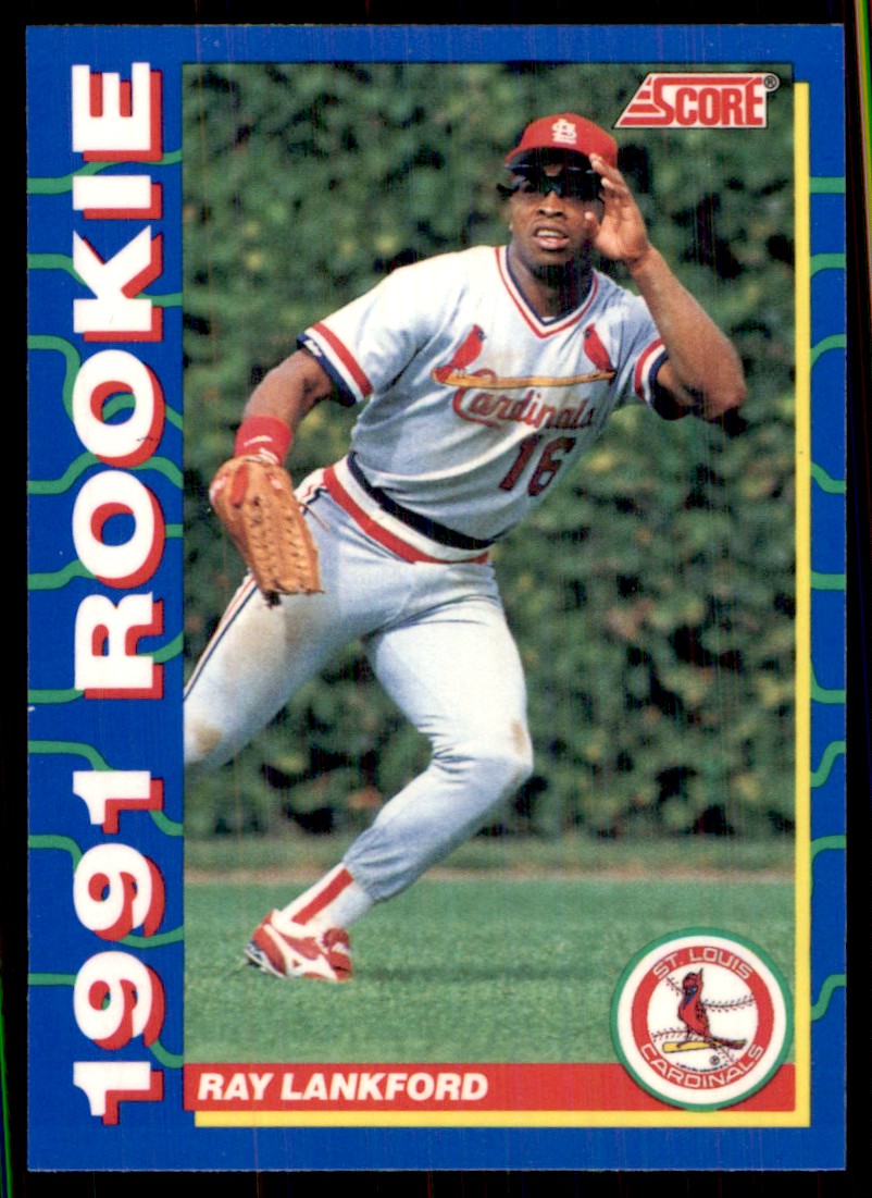 メジャーリーグ　カード　Ray Lankford 1991 Score Rookies Ray Lankford St. Louis Cardinals #2 | eBay