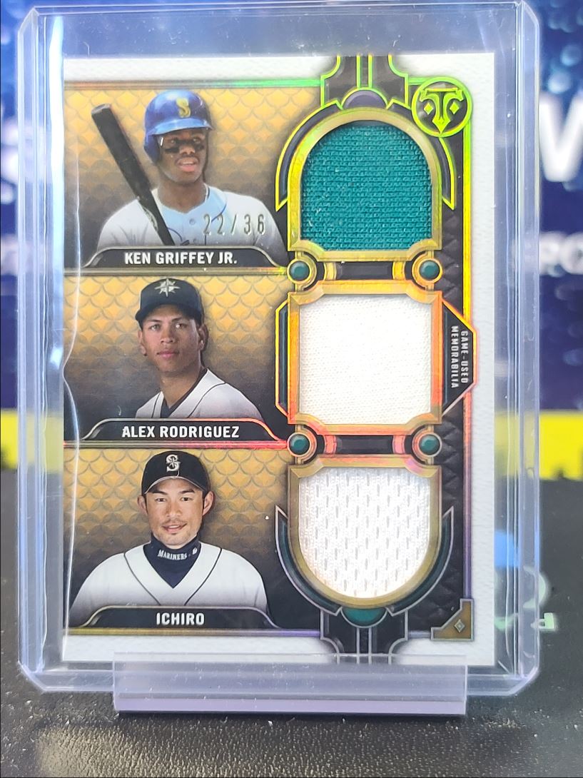 1/1 クリスチャン・イエリッチ Topps Triple Threads 2024 Topps Triple Threads #187 Christian Yelich (A) RG38 | eBay