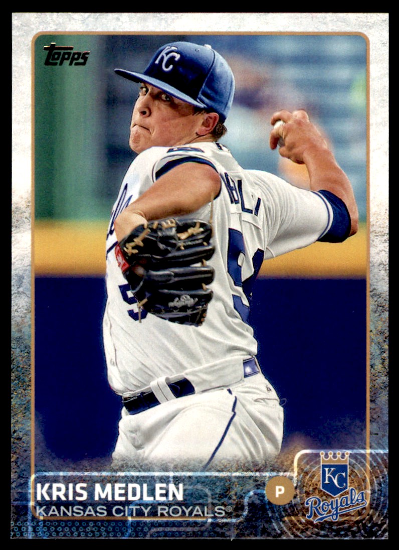 2015 TOPPS #575 KRIS MEDLEN KANSAS CITY ROYALS | eBay