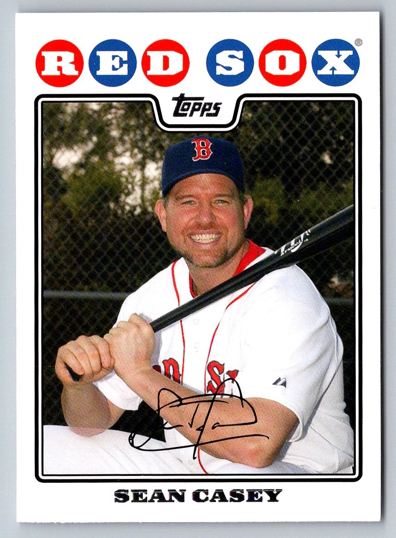 2008 Topps Updates & Highlights Sean Casey #UH2