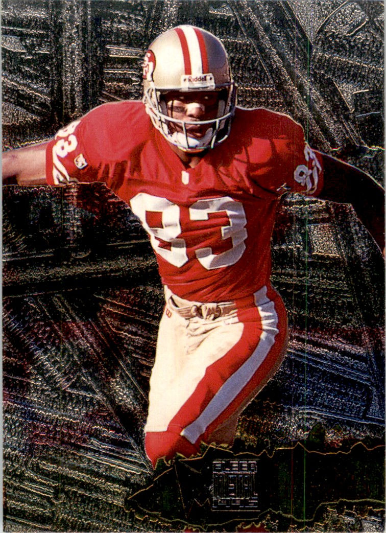 1996 Fleer Metal J.J. Stokes San Francisco 49ers #110 NFL Football