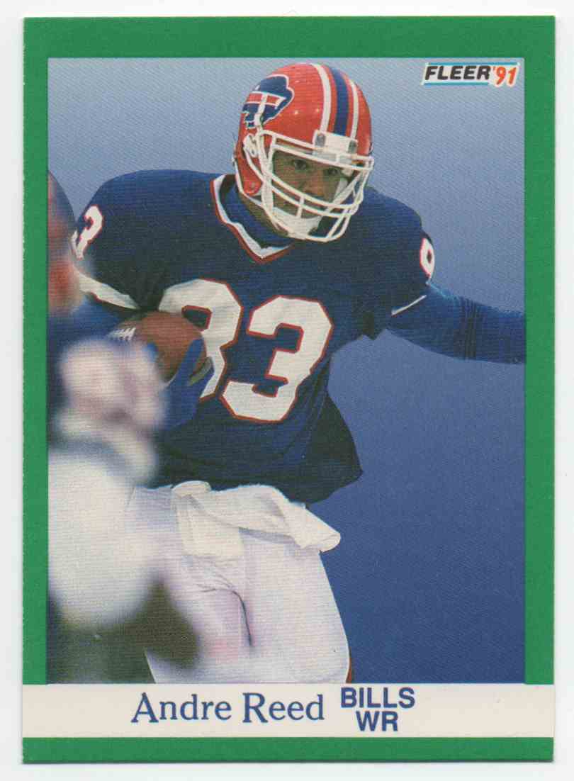 1991 Fleer Andre Reed #8 on Kronozio