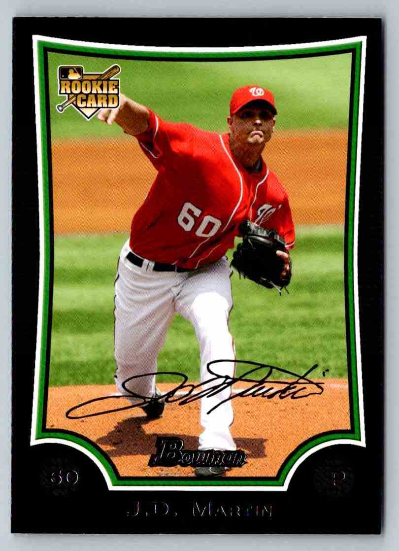 2009 Bowman Draft Picks & Prospects J.D. Martin #BDP11
