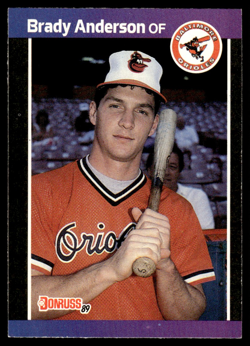 1989 Donruss #519 Brady Anderson Rookie Baltimore Orioles | eBay