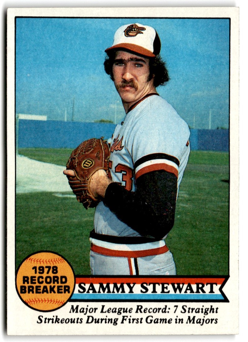 1979 Topps Sammy Stewart #206