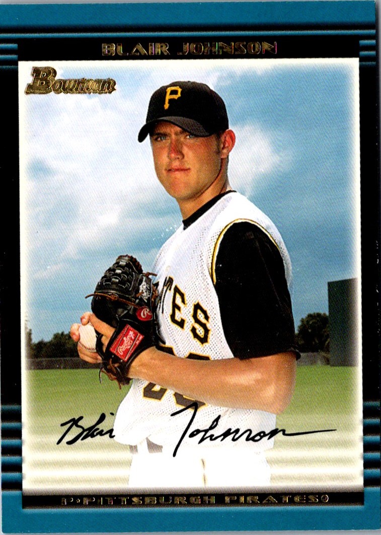2002 Bowman Draft Picks & Prospects Blair Johnson #BDP42