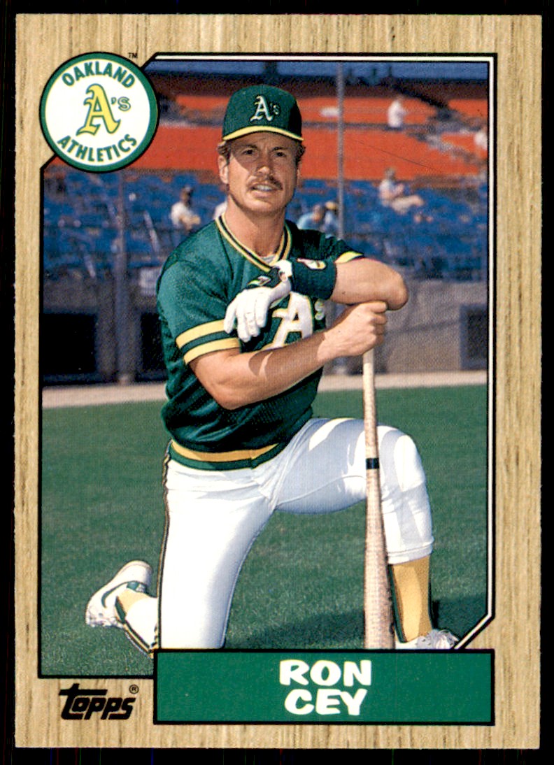1987 Topps Traded. Ron Cey Baseball Cards #22T | eBay