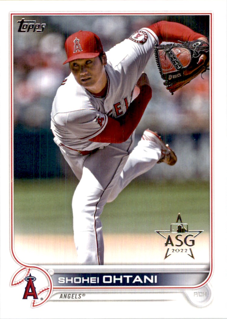 2022 Topps All-Star Game Silver Foil Shohei Ohtani #660 on Kronozio