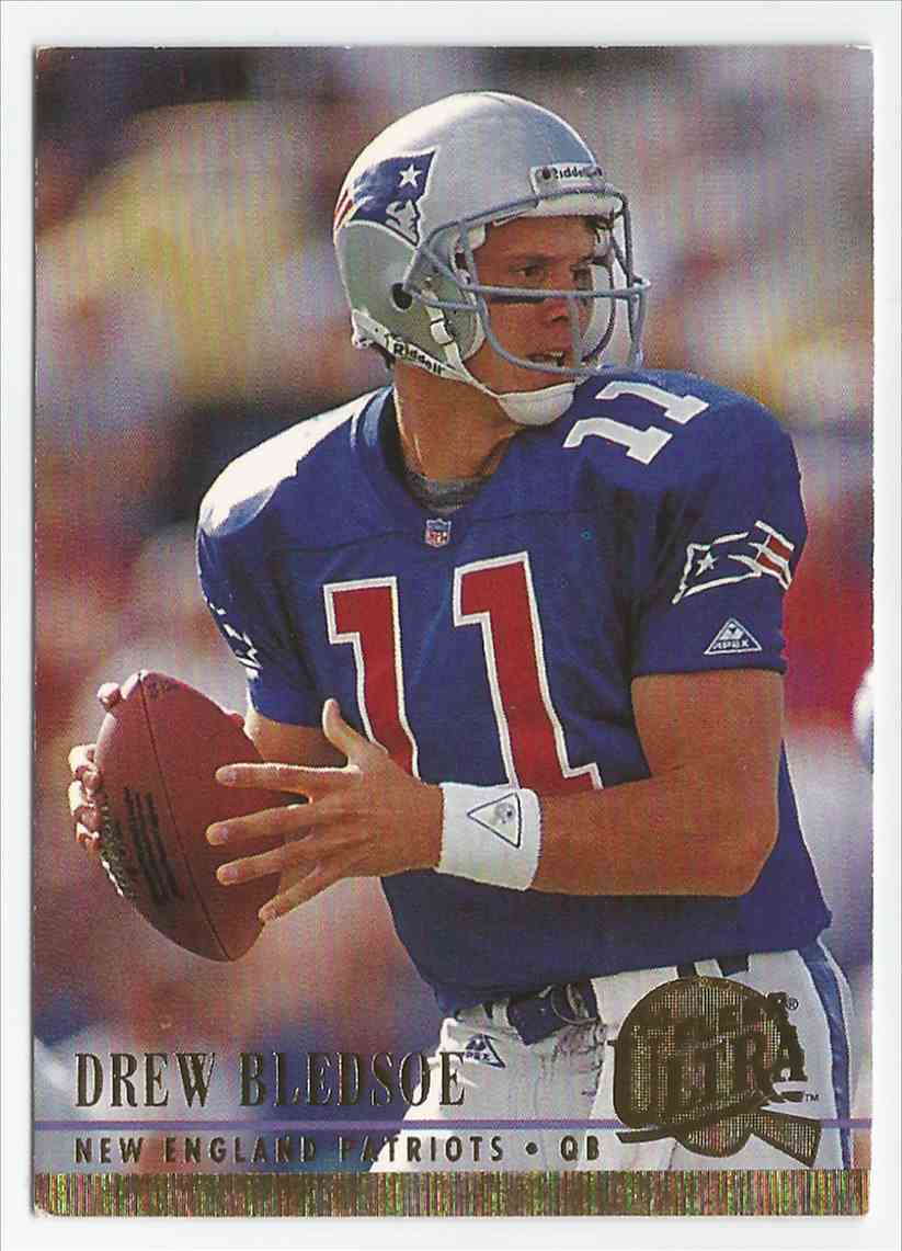 Lot Detail - 1994 Drew Bledsoe New England Patriots Game-Used Blue Jersey