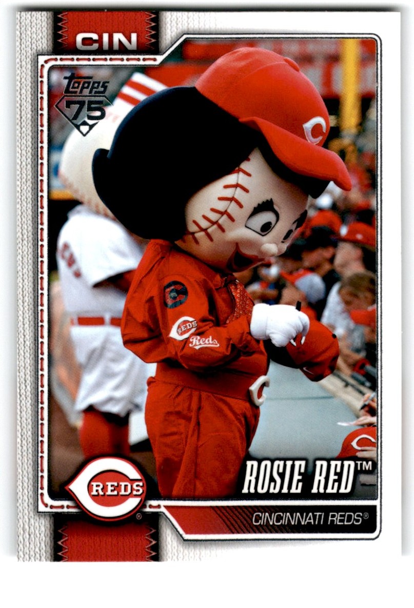 2026 Topps Mascots Rosie Red Cincinnati Reds #M-6 | eBay