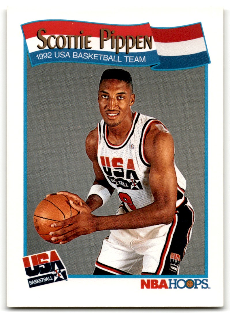 1991-92 NBA Hoops 1992 USA Basketball Team Scottie Pippen