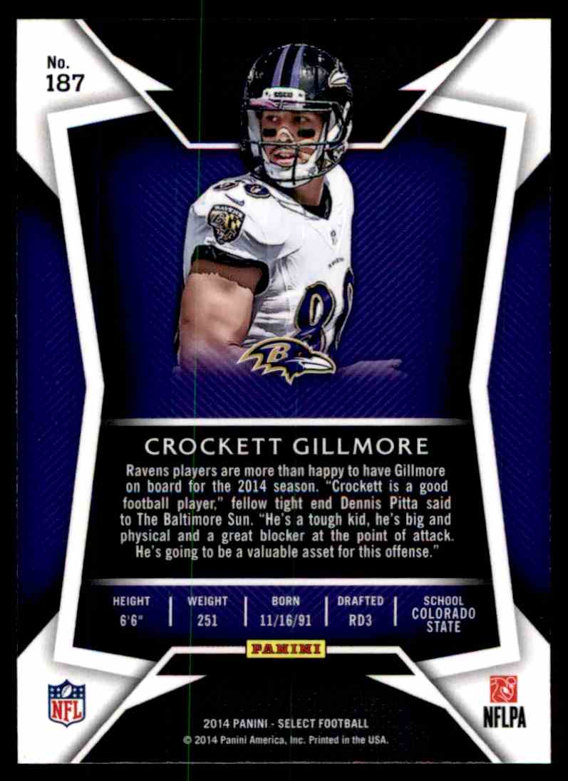 crockett gillmore jersey