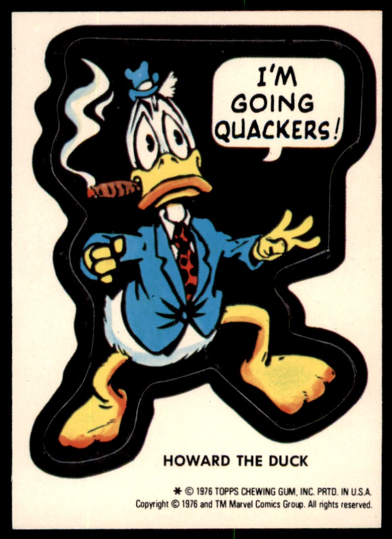 ハワードザダック 1976 Topps Marvel Howard the Duck | eBay
