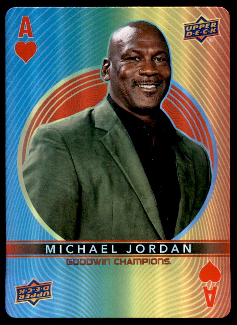 Michael Jordan 2022 Upper Deck Goodwin Champions Playing Cards 1