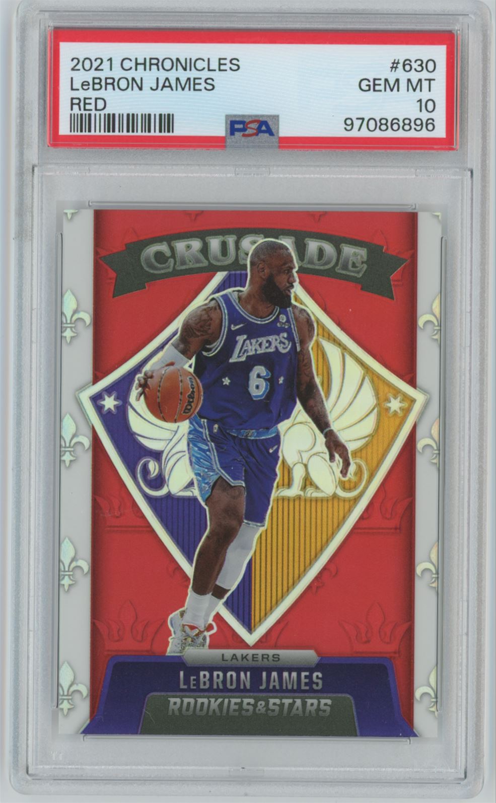 crusade lebron james card