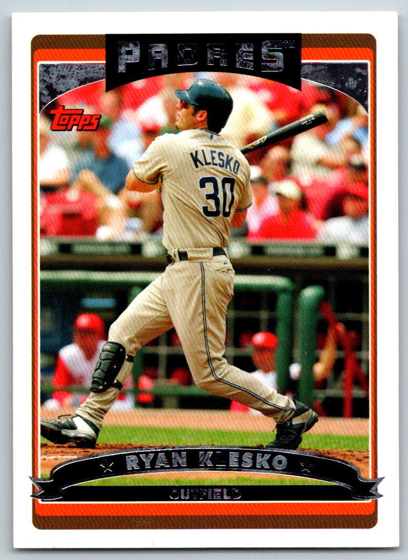 2006 Topps Ryan Klesko #187 card front image