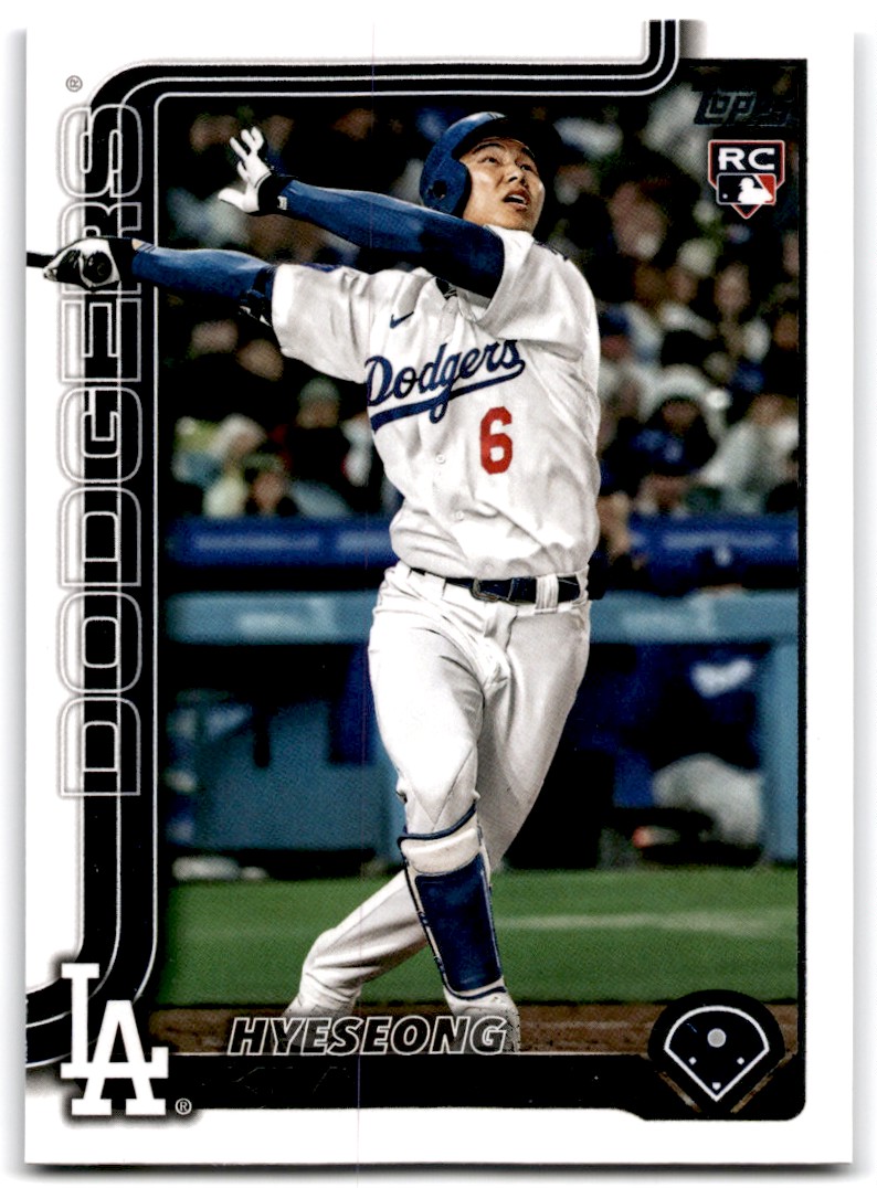 topps 2025 Hyeseong Kim キムヘソン レデンプションカード 2025 Topps Series Two Hyeseong Kim RC Los Angeles Dodgers #573 | eBay
