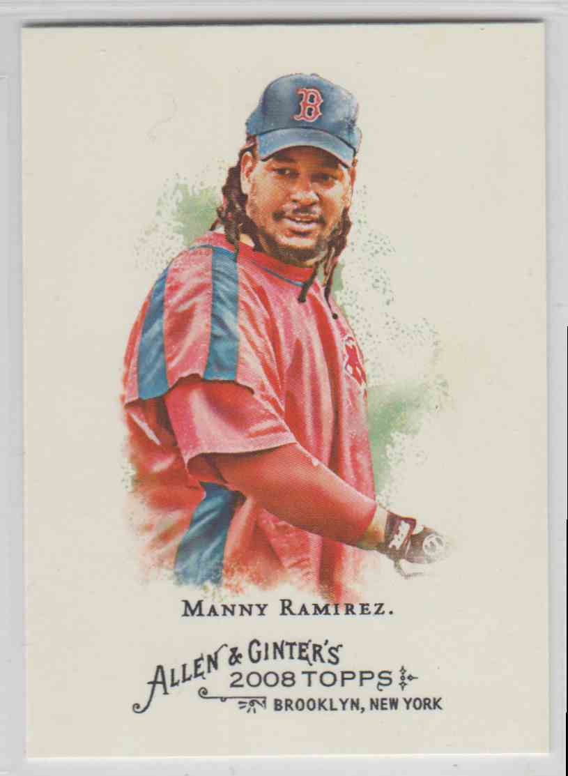2008 Topps Allen And Ginter Manny Ramirez #10