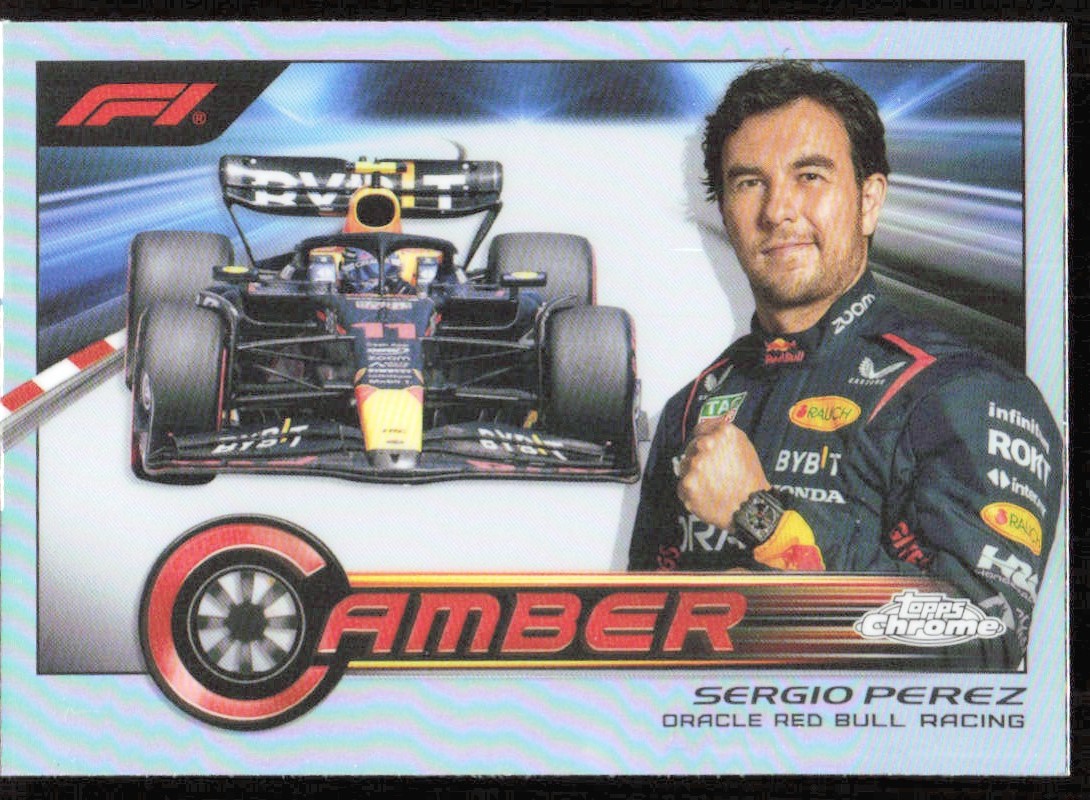 2023 8705C Topps Chrome Formula 1 CAMBER REFRACTOR Sergio Perez