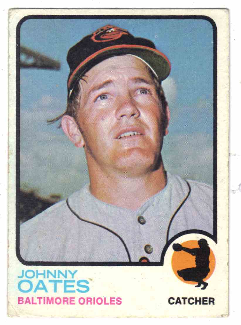 1973 Topps Johnny Oates #9