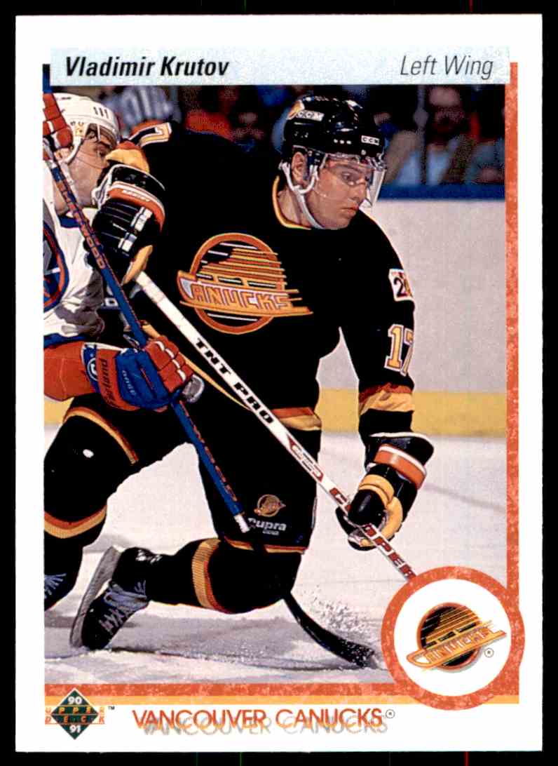 1990-91 Upper Deck UD NHL Vladimir Krutov #77