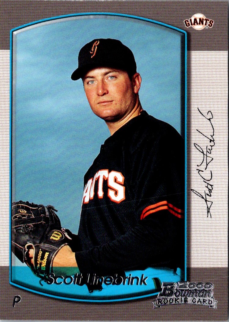 2000 Bowman Draft Picks & Prospects Scott Linebrink #77