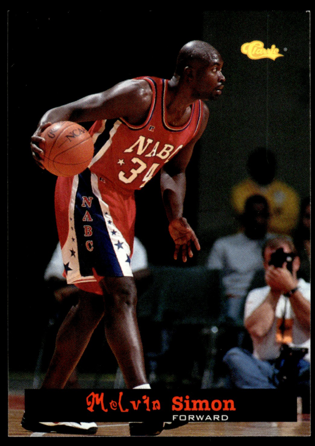 1994-95 Classic Draft #54 Melvin Simon New Orleans Privateers | eBay