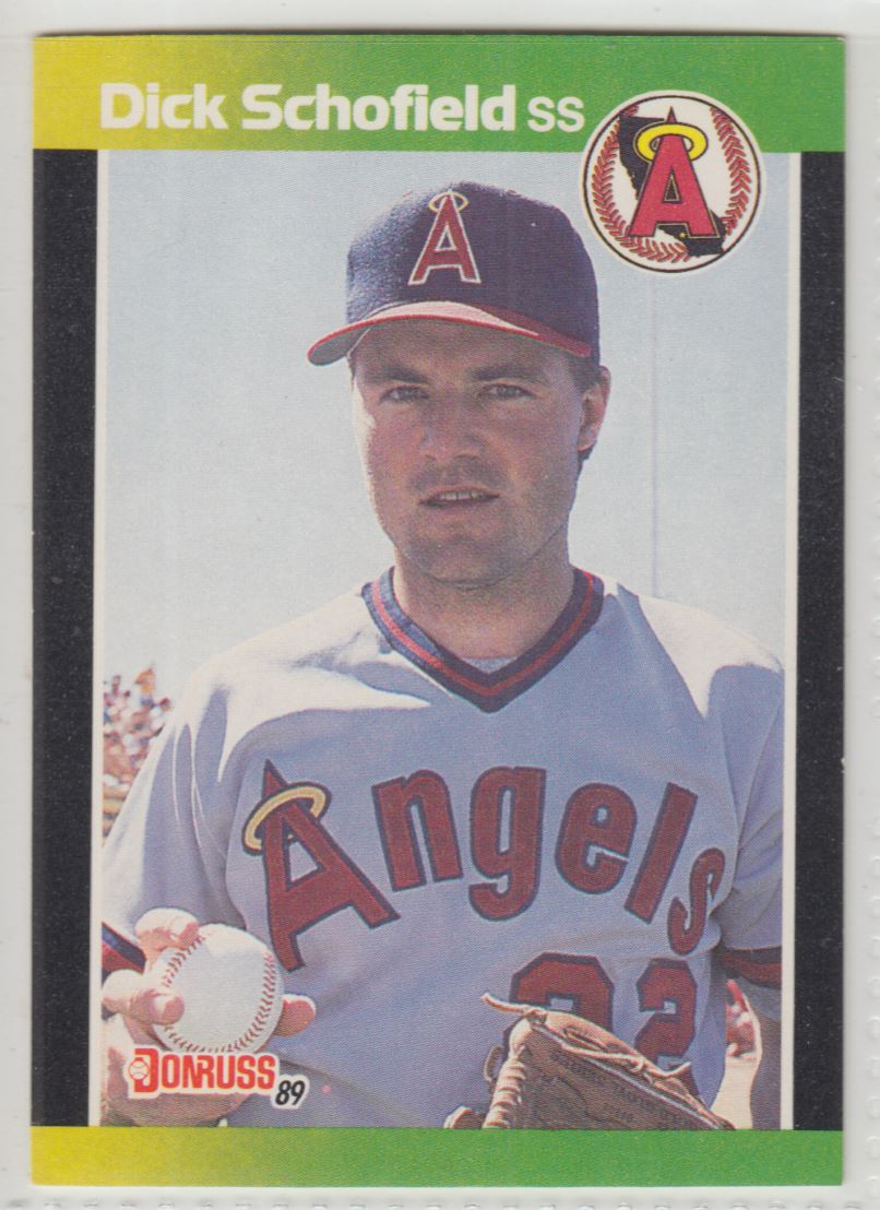 1989 Donruss Baseball's Best Dick Schofield #251 card front image