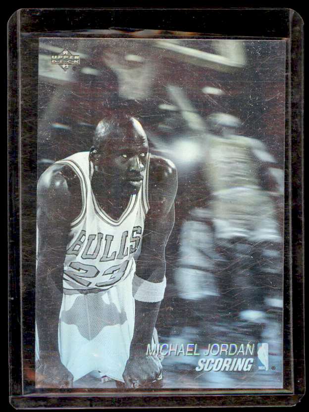 michael jordan hologram card 91 92