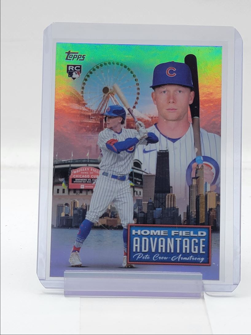 2024 TOPPS HOME FIELD ADVANTAGE ROOKIE PETE CROW-ARMSTRONG on Kronozio