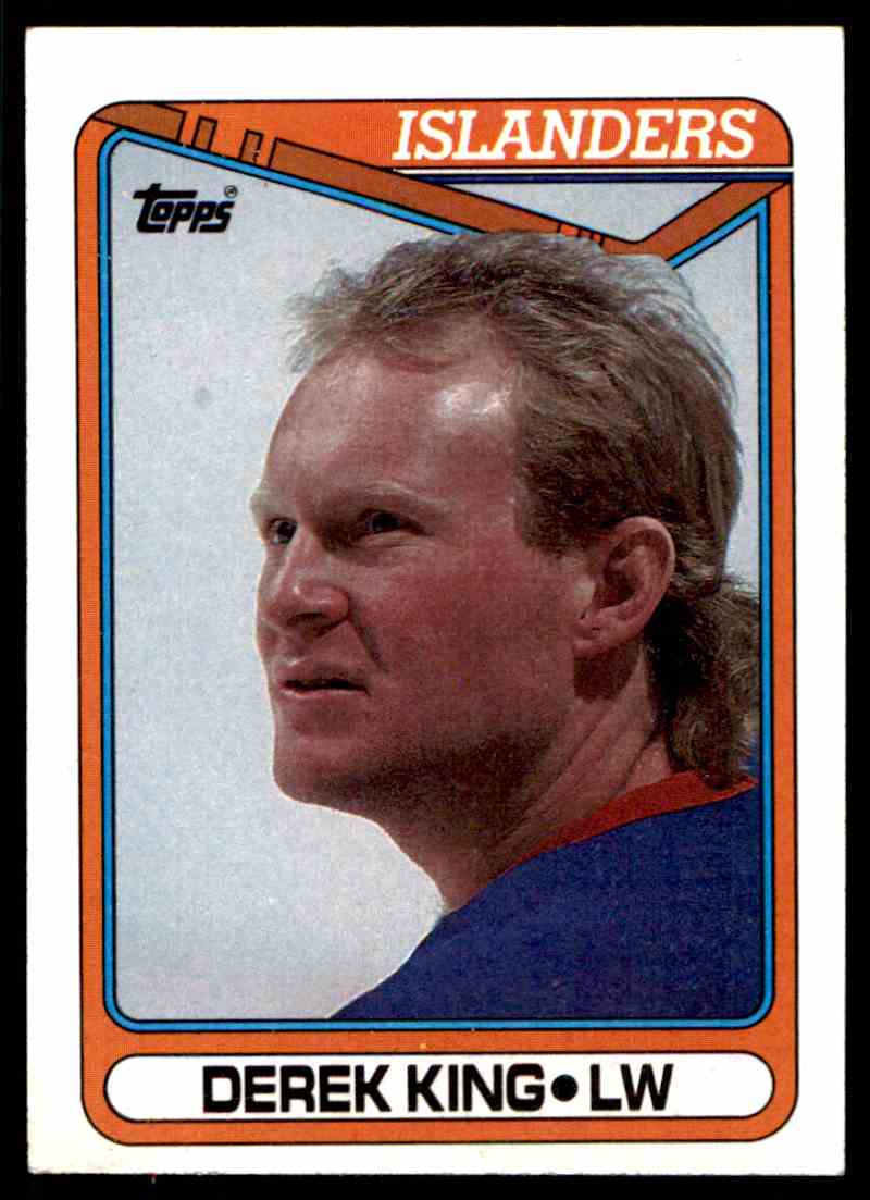 1990-91 Topps Derek King #128