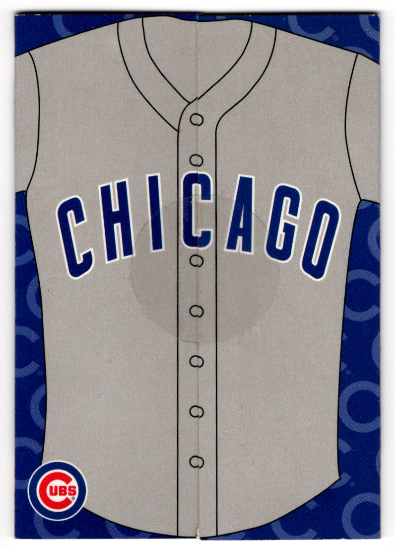 1998 Upper Deck Evolution Revolution Insert Sammy Sosa #ER5 card back image