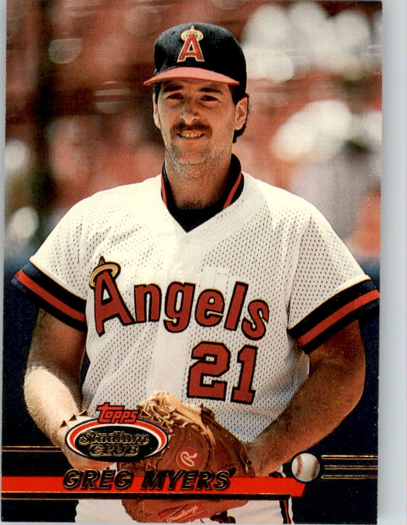 1993 Stadium Club MLB Greg Myers #490 | eBay