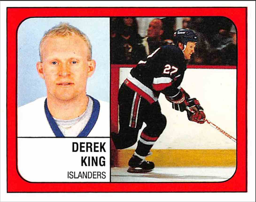 1988-89 Panini Stickers Derek King #289