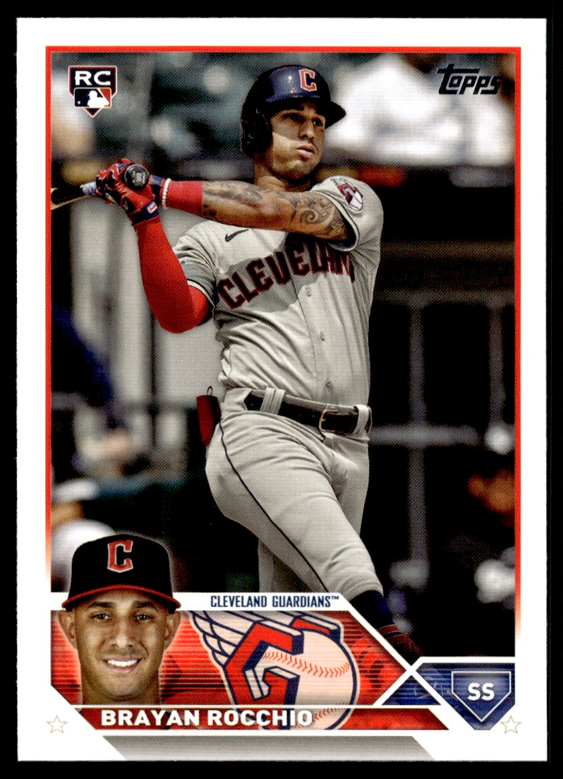 2023 Topps Update Brayan Rocchio #US214