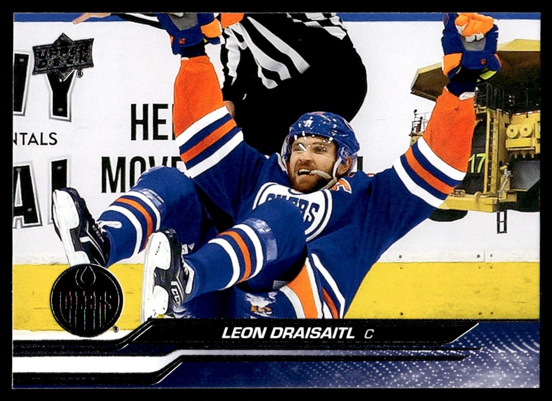 2023-24 Upper Deck Series 2 Leon Draisaitl #317 on Kronozio