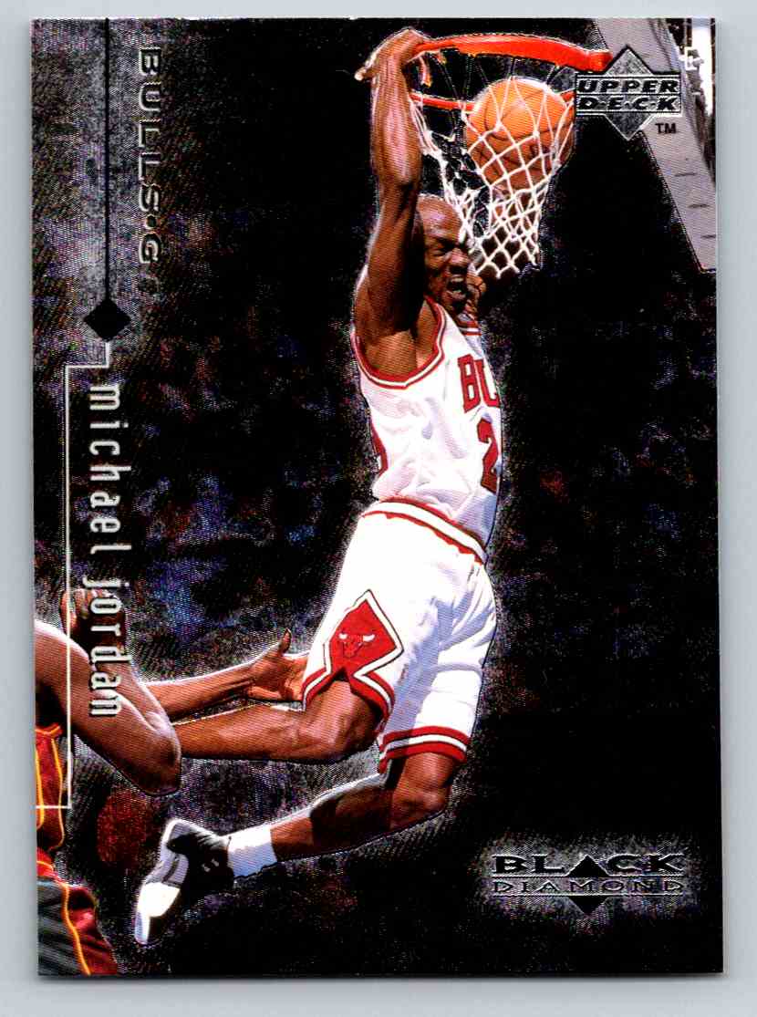 upper deck black diamond michael jordan