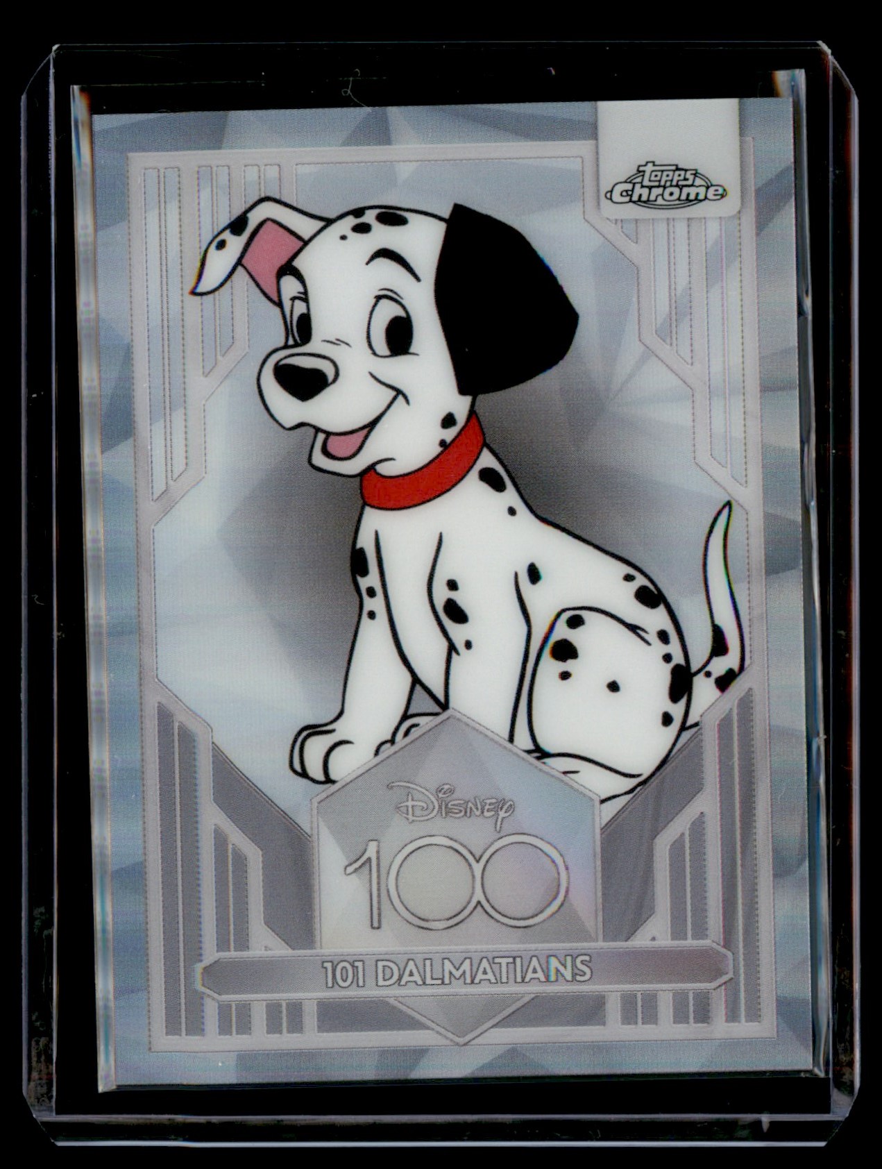 2023 topps disney chrome 100 101 dalmations silver #6 card front image