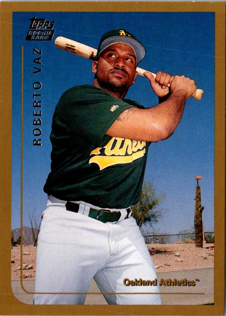 1999 Topps Traded Rookies Roberto Vaz #T9