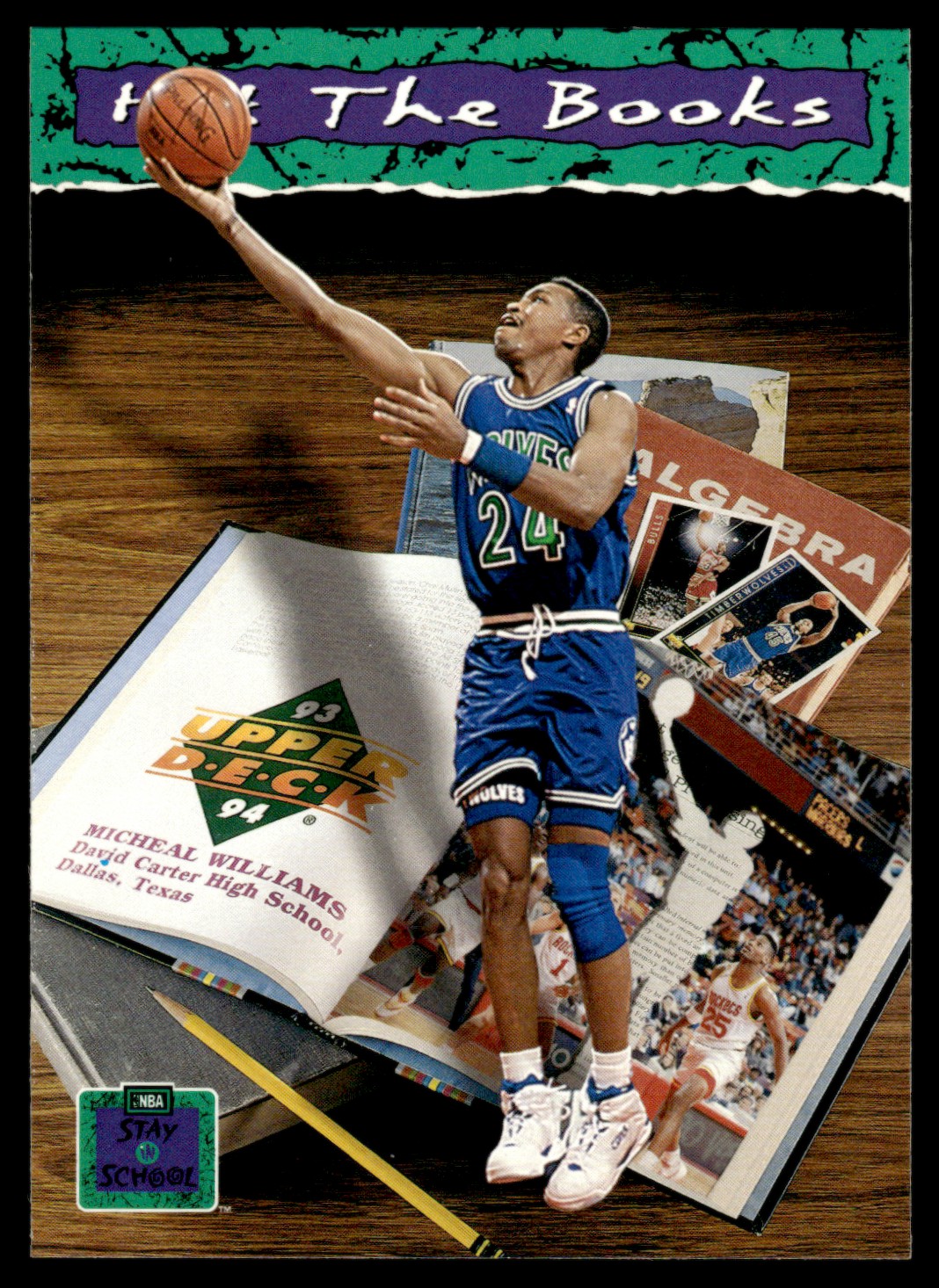 1993-94 Upper Deck #481 Micheal Williams Minnesota Timberwolves | eBay