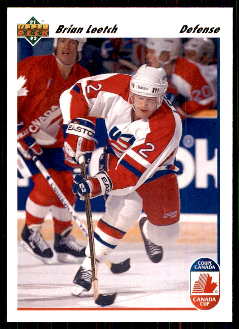 ■NHL Brian Leetch　ブライアン・リーチ Mirror Blue 1996-97 SELECT CERTIFIED HOCKEY MIRROR BLUE BRIAN LEETCH NEW