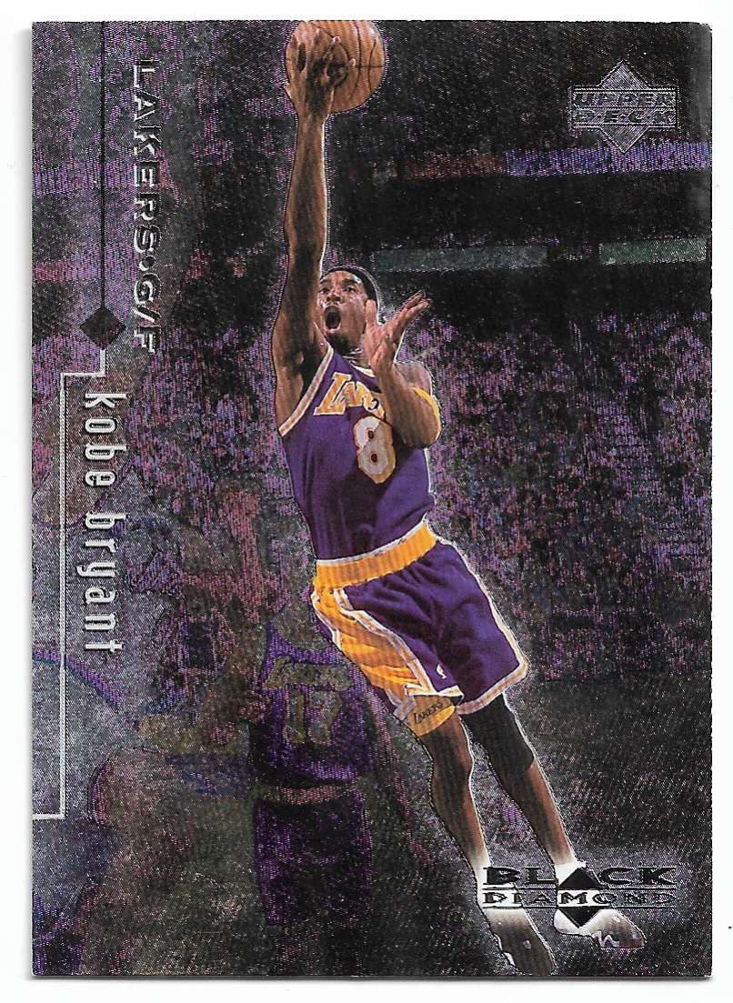 PSA 8 NM-MT 】Kobe Bryant 1998-99 UD Black Diamond Gold Triple