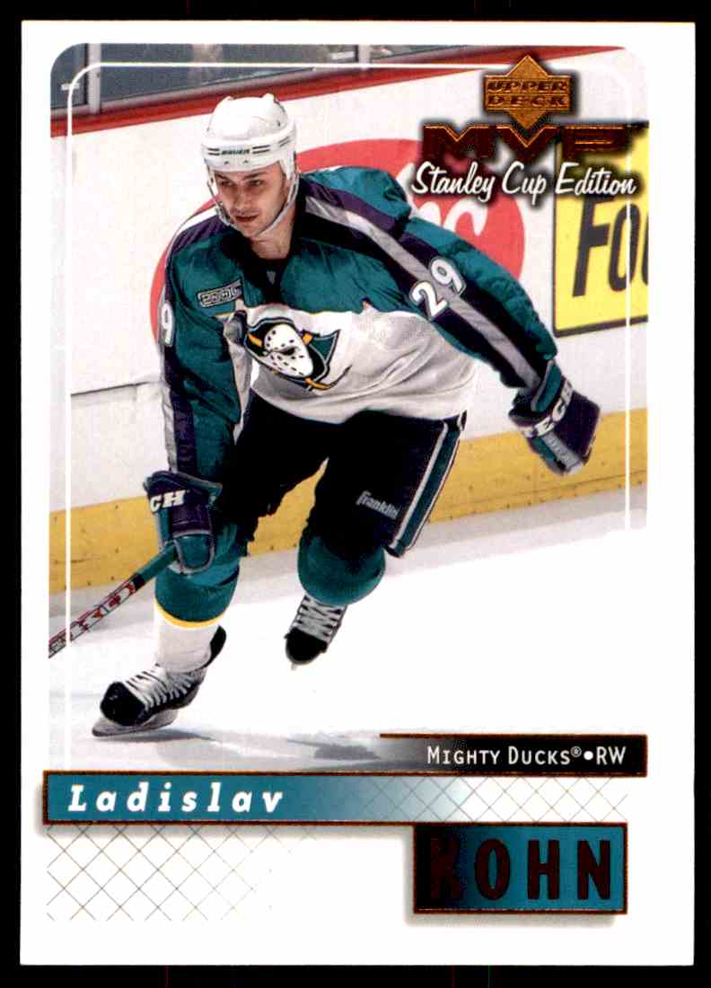 1999-00 Upper Deck MVP Stanley Cup Edition Ladislav Kohn #7