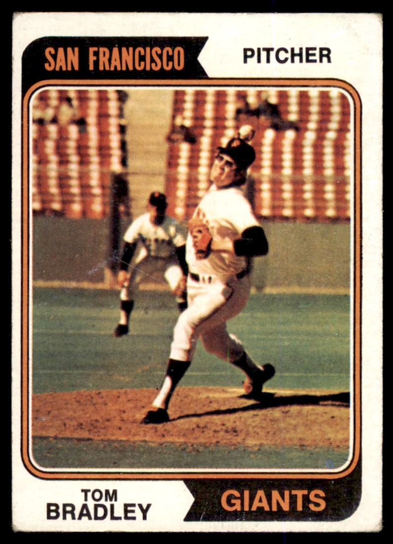 1974 Topps Tom Bradley #455