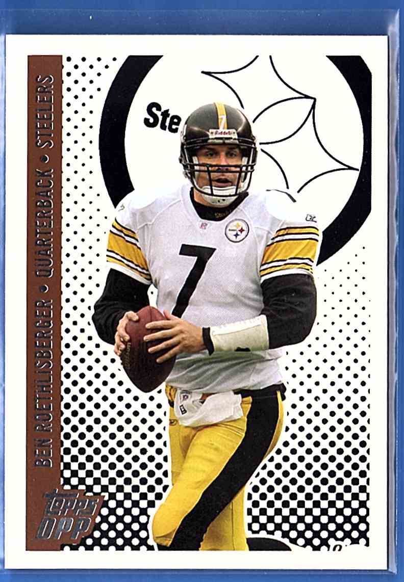 2006 Topps Draft Picks And Prospects Ben Roethlisberger #11