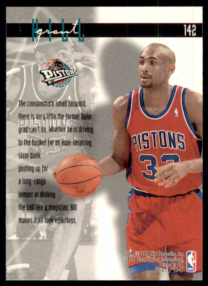 その他 96-97 Ultra Platinum Edition Grant Hill その他 96-97 Ultra Platinum Edition Grant Hill Grant Hill